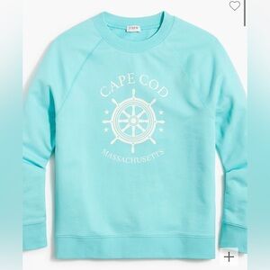 NWT J Crew Cape Cod Sweatshirt